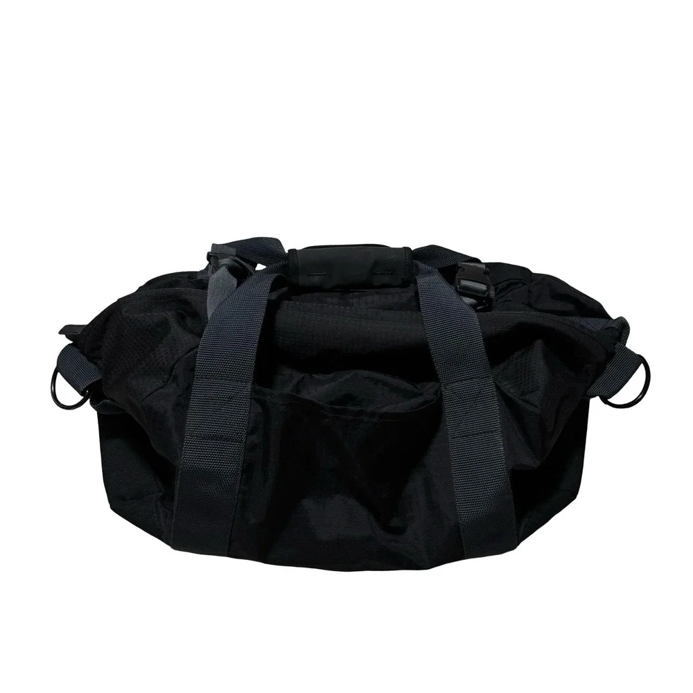 EAGLE CREEK ES Cargo Duffel Gear Bag Ripstop Nylon Black Gray Medium 24x12x11